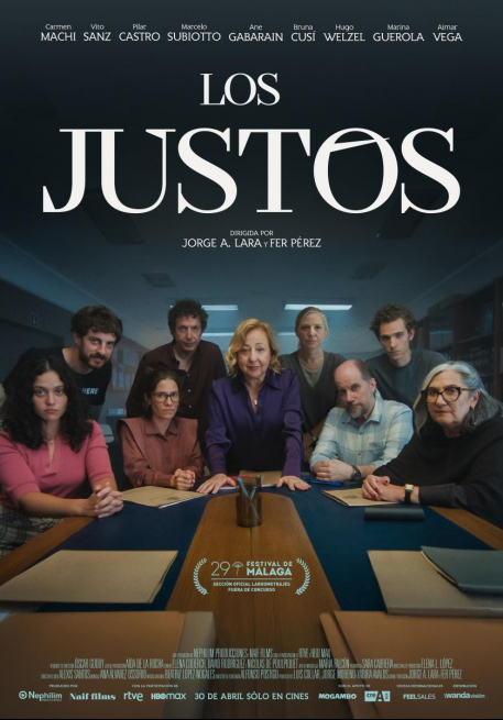 Cartel Los justos