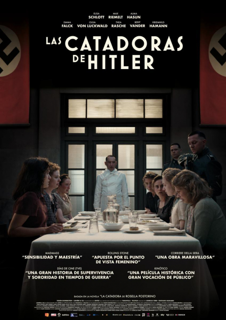 Cartel Las catadoras de Hitler