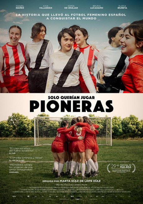 Cartel Pioneras: Solo querían jugar