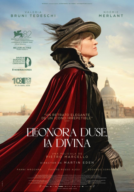 Cartel Eleonora Duse, la divina