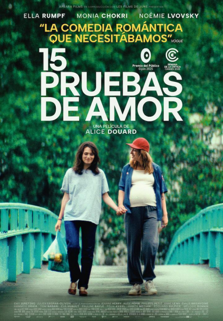 Cartel 15 pruebas de amor