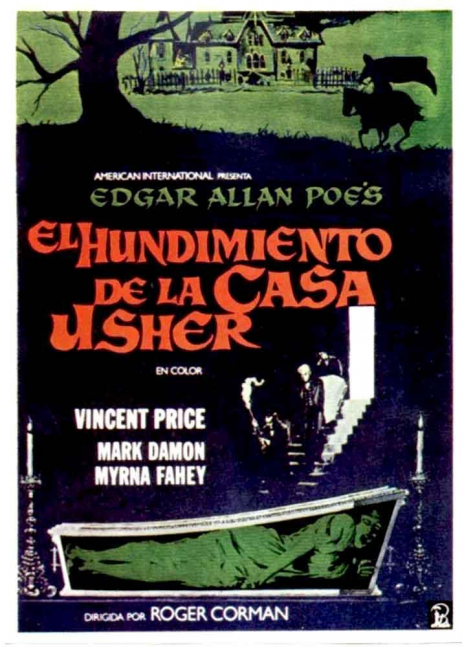 Cartel La caída de la casa Usher