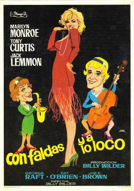 Cartel Con faldas y a lo loco