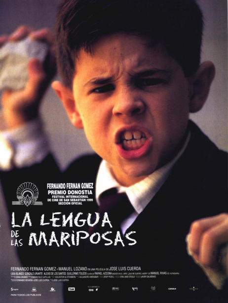 Cartel La lengua de las mariposas