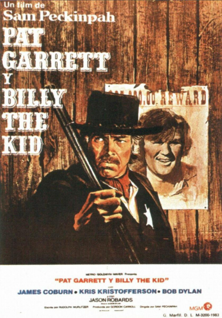 Cartel Pat Garrett y Billy el Niño