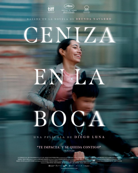 Cartel Ceniza en la boca
